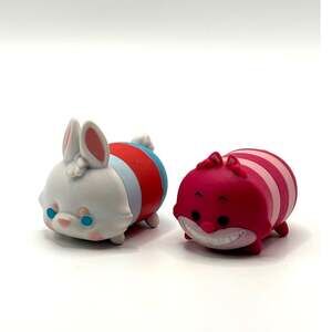 Disney Tsum Tsum Lot of 2 Alice in Wonderland, Size Large, EUC